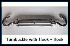 Turn Buckle Hook & Hook